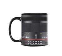 Taza Con Para Cámara Fotográfica - Taza De Café Con Forma De Lente De Cerámica Para Fotógrafos - Taza Con Accesorio Fotográfico Único Para Hombres Y Mujeres, Regalo Perfecto Para Los Amantes D