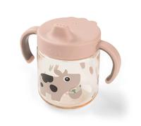 Taza con pico y 2 asas bebé Done by Deer Tiny farm 260 ml