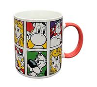Taza con retratos de asterix 300ml