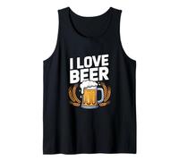 Taza con texto en inglés "I Love Beer Brew" Camiseta sin Mangas
