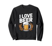 Taza con texto en inglés "I Love Beer Brew" Sudadera
