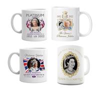 Taza Conmemorativa De La Reina Isabel - Recuerdo De Cerámica Del Jubileo