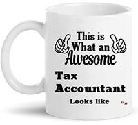 Taza Contador De Impuestos Sobre Donaciones Mug Elegante Tazas De Café Personalizada Taza De Cerámica Para Hogar Regalo Cocina 330Ml