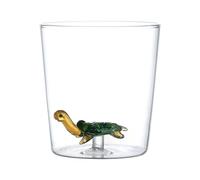 Taza de 3D creativa, 370 ml, taza de vidrio de borosilicato de animales 3D, vaso de vidrio con doble fondo para taza de , zumo, café