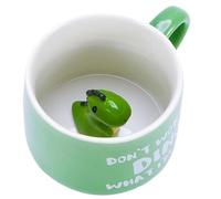 Taza de 3D dinosaurio, taza cerámica 350ml animal café lindo regalo para amigos y niños