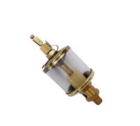 Taza de aceite lubricante 1/4 "BSP macho X 2" OD, engrasador de alimentación por goteo de latón de 100 ml, taza de aceite tipo válvula de aguja for motor Hit Miss