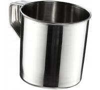 Taza de acero inoxidable KADAX, taza de café duradera con asa, más...