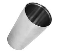 Taza de acero inoxidable Taza de agua de fondo cóncavo-convexo para café, leche, té, vino, bebidas