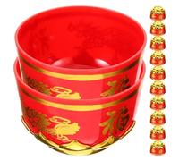 Taza De Adoración Del Templo 24 Piezas Taza De Altar Budista Taza De Ofrenda De Agua Taza De Agua De Plástico Tazas De Sacrificio Taza De Oración Tazón Para Té