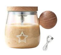 Taza de agitación automática, 400 ml, recargable, para mezclar bebidas, | Taza mezcladora de alta velocidad de 14,5 x 10,5 x 8,8 cm para leche, miel en polvo, gimnasio en casa