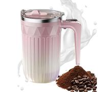 Taza de agitación automática genérica, taza de 450 ml, con mezclador magnético automático desmontable y recargable, para té, leche de cacao chocolate, oficina, hogar, cocina