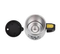 Taza de agitación magnética automática, 400 ml, eléctrica con tapa, mango ergonómico, taza de café magnética autoagitable, para té con leche, bebida en polvo, hogar, oficina, viajes, escuela, camping