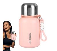 Taza de agua aislada, botella de agua aislada, taza de bebida de acero inoxidable con Lid for Outdoor Sports, Camping, and School Use, Compact Travel Mug Everyday Hydration On the Go
