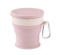 Taza De Agua Plegable De Silicona - Taza De Camping Plegable | Taza Reutilizable Para Acampar Con Tapa | Taza De Camping Plegable Reutilizable De Silicona De 250 Ml | Tazas Portátiles | Vasos Telescóp