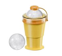 Taza de agua plegable | Taza de silicona plegable | Molde para bolas de hielo con asa | Vaso Reutilizable Compacto para Bebidas | Accesorio ligero fácil de transportar | Solución práctica para Hydr