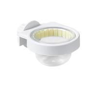 Taza de alimentación desmontable para loros, cuenco de comida para pájaros, diseño antivuelco para jaulas de animales pequeños, accesorios de montaje seguro para jaula de pájaros