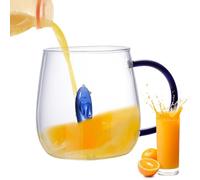 Taza De Animales De Dibujos Animados - Taza De Café De Animales De Dibujos Animados - Figura Linda Dentro De Vidrio Transparente, Figura De Dibujos Animados Que Ahorra Espacio, Taza De Té para Cerv