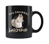 Taza de ardilla, regalo para amantes de las ardillas, taza para amantes de las ardillas, taza para amantes de las ardillas, taza de guardián del zoológico, taza de susurro de ardillas