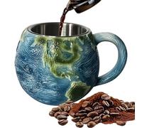 Taza De Astronautas De La Taza De Café - Linda Novedad Drinkware, Tazza De Cerámica De Tema Espacial | Decoración De La Sala De Cocina Estética Para El Té Beer Beer, Work Cafe Farmhouse Office