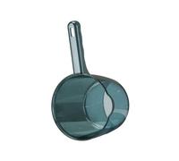 Taza de baño ergonómica transparente resistente a caídas con diseño a prueba de fugas para el hogar y la cocina, cuchara de agua contemporánea para el hogar
