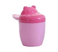 Taza de baño para niños, dispensador de enjuague de champú, cubo de dibujos animados, accesorio de lavado de cabello para niños, uso en bañera, ducha, baño, tiempo de baño seguro, juego de cuidado