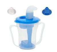 Taza de bebida genérica para disfagia - Botella de paja antisucción | Taza reguladora antiasfixia portátil para disfagia para personas mayores, adultos, bebés, en casa, hospital y en