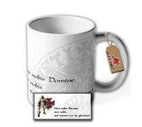 Taza de Caballeros Templarios Orden de Caballeros Orden de Caballeros Lema Salmo 115 1 Café # 36189