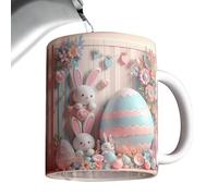Taza de café 3D genérica - Taza de café | Easter 3D Rabbit Ceramic Cup,Animal Mugs with Large Caliber, Easter Party Supplies for Men Women Boys and Girls gift that will impress your loved on any