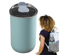 Taza de café aislada | Taza de viaje de acero inoxidable de 300 ml | Tobilización aislada al vacío de doble pared | Tapa a prueba de fugas, diseño duradero para café, té, cerveza |