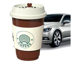 Taza de café ambientador para coche, ambientador de larga duración para vehículo, eliminador de olores | refrescante, fragancia automática, conducta agradable, de taza de café, perfume