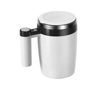 Taza de café autostirring, sin esfuerzo eléctrico, 1 x Self-Stirring Cup With Temperature Display | Long-Lasting Self-Mixing Coffee Mugs 380 ml Automatic Stirring Cups For Cofffee Hot Chocolate