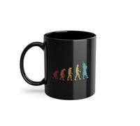 Taza de café Bagpipe Evolution Gaita, jugador, taza de café | Blowpipe Great Highland Gaitero Taza Negro (09181C)