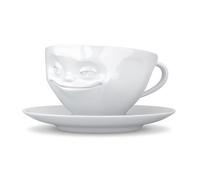 Taza De Café Blanca Sonriente 0,20 L