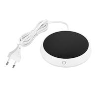 Taza de café Calentador de Bebidas Placa calentadora Café calentado de Escritorio Té 3 Luces indicadoras Placa calefactora de aleación de Aluminio para Oficina en casa(#2)