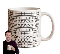 Taza De Café - Cazas De Té Divertidas | Copa Cerámica Novedosa Única Con Diseño | Taza Sarcástica Adecuada Para Humor Oficina, Regalos Mordaza Y Momentos Diarios E Café O Té
