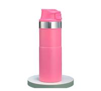 Taza De Café Clásica del Viaje De La Acción del Disparador 500ml, Botella Portátil Aislada De Los Deportes De La Taza De La Pared Doble 16OZ(A)