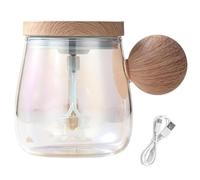 Taza de café con agitación automática, 400 ml, recargable, para mezclar | Taza mezcladora de alta velocidad para proteínas, miel en polvo, hogar, gimnasio, viajes, dormitorio, picnic, camping