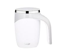 Taza de café con agitación magnética automática - Taza automezcladora para preparación de bebidas | Energía recargable con rotación de 360 grados y estructura portátil para café, té con leche, choco