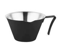 Taza de café con asa,tazas de , tazas medidoras de metal, taza dosificadora de con mango y en forma de V para salsa de tomate, salsa de filete