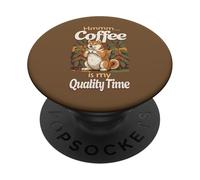 Taza de café con diseño de Cachorro de Shiba Inu PopSockets PopGrip Adhesivo