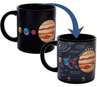 Taza de café con diseño de estrellas | La genial taza de café termo planeta y taza de té en grande | Taza XXL | Taza de café Planetas | Regalo para cumpleaños, escolarización, Navidad, San Valentín
