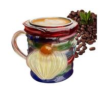 Taza de café con diseño de libro pintada en 3D, taza de café, botella de agua de resina colorida, decoración del hogar para amantes de la literatura, lectores, escritores, bibliotecarios