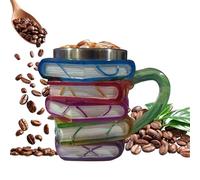 Taza de café con diseño de libro, taza de capuchino con asa, vasos temáticos de libros divertidos, para el hogar, cocina, cafetería, estudio, estantería, lectura, librería, colección de regalo