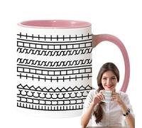 Taza de café con mensaje oculto - Taza de café de cerámica apta para microondas con mensaje oculto | Taza_Hidden_Tea para compañeros de trabajo, amigos, familiares, amantes del cafe, taza_única para b