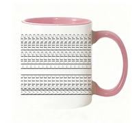 Taza de café con mensaje oculto, taza de café divertida de cerámica, regalo único para amigos, mejores amigos, compañeros de trabajo (rosa, 330 ml)