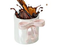 Taza de café con molienda, taza de cerámica moderna apta para lavavajillas, versátil y de gran volumen para uso en cocina, adecuado para zumo de naranja y latte