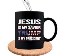 Taza de café con texto en inglés "Is My President", taza de cerámica republicana para conservadores, el mejor regalo o recuerdo