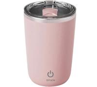 Taza de café de acero inoxidable de 350 ml con agitación automática, recargable por USB, para batidos, latte, cacao caliente
