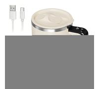 Taza de café de agitación automática genérica - 400 ml taza de mezcla automática recargable - tapa de taza para licuadora portátil, para bebidas con chocolate, casa o vacaciones, escuela