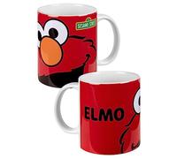 Taza de café de Barrio Sésamo - Elmo Taza de café de cerámica roja 320 ml